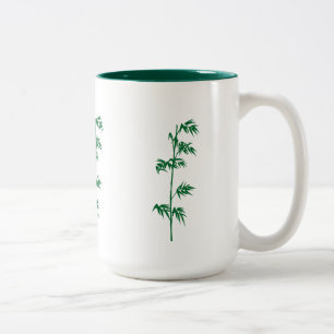 Grüne BambusTasse Zweifarbige Tasse
