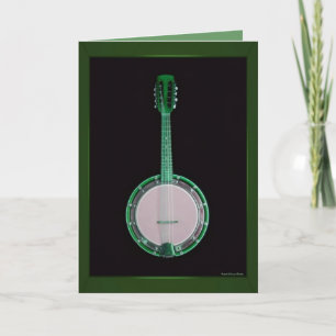 Grüne Banjo Karte