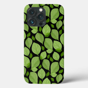 Grüne Basilika Blätter Herb Pflanze Muster Case-Mate iPhone Hülle