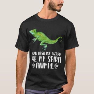 Grüne Basilisk-Eidechsen sind mein Geiststier T-Shirt