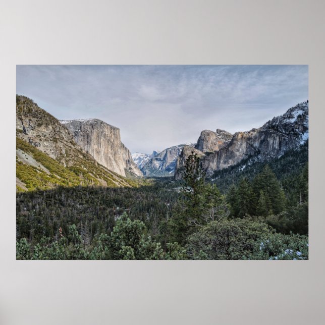 GRÜNE BÄUME IN DER NÄHE DES BERGES UNTER DEM SCHÖN POSTER (Vorne)