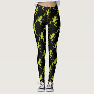 Grüne Baumfrösche Leggings