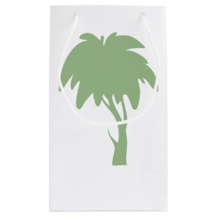 Grüne Baumgeschenktasche Kleine Geschenktüte