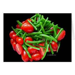 Grüne Beere und Tomaten
