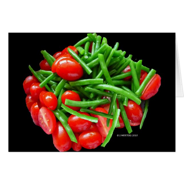 Grüne Beere und Tomaten (Vorderseite (Horizontal))