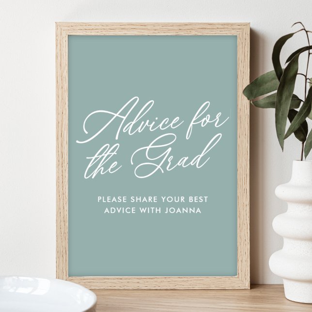 Grüne Beratung für das Grad-Zeichen Poster (Von Creator hochgeladen)