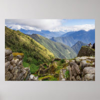 Grüne Berge des Inka-Trails, Peru