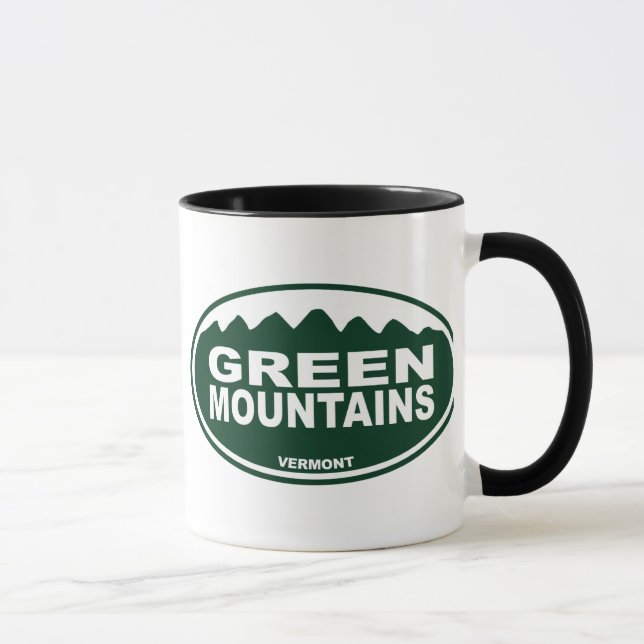Grüne Berge Tasse (Rechts)