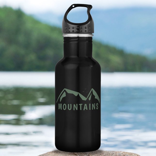Grüne Berge Wasserflasche (Green Mountains Water Bottle)