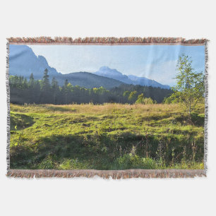 Grüne Bergwiese – Wilde Natur Rumänien Decke