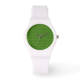 Grüne Bienenstock Armbanduhr