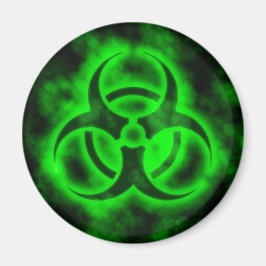 Grüne Biogefährdung Magnet