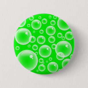 Grüne Blasen Button