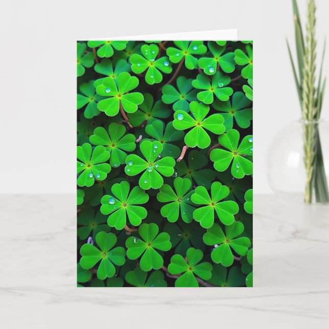 Grüne Blatt-Makro-Postkarte Karte (Vorderseite)