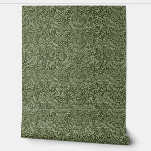 Grüne Blätter Blumenvintage Abstrakter Hintergrund Tapete