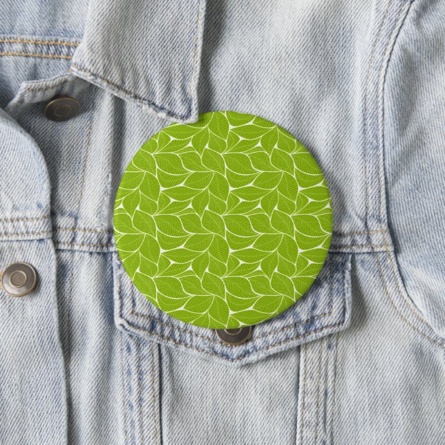 Grüne Blätter Button (Beispiel)