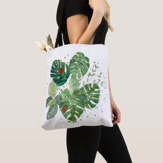 Grüne Blätter Federdesign - Vintag Minimalistisch
