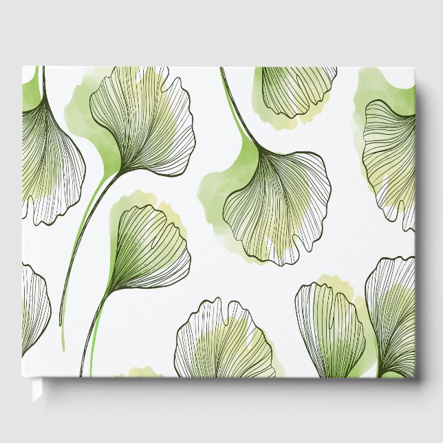 Grüne Blätter Gästebuch (Vorderseite)