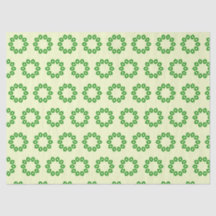 Grüne Blätter in einem gelben Kreis