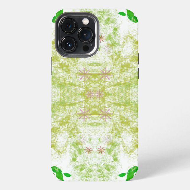 Grüne Blätter iPhone-Gehäuse iPhone Hülle (Rückseite)