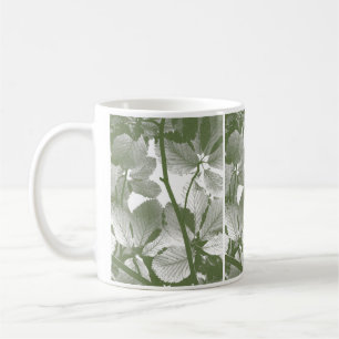 GRÜNE BLÄTTER KAFFEETASSE