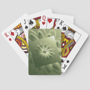 grüne Blätter Spielkarten