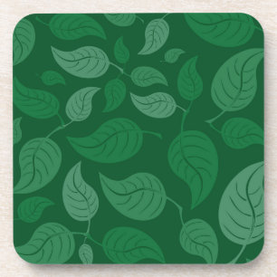 Grüne Blätter Untersetzer