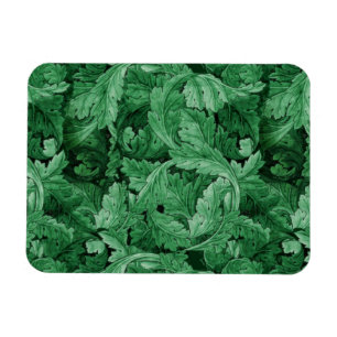 Grüne Blätter (von William Morris) Magnet