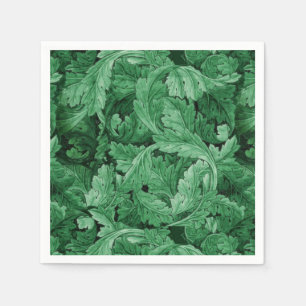 Grüne Blätter (von William Morris) Serviette