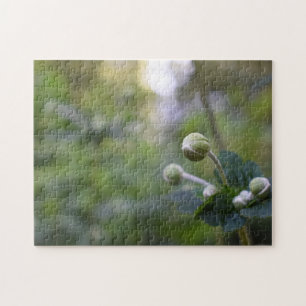 Grüne Blume Bud Garden Naturfotografie Florenz Puzzle
