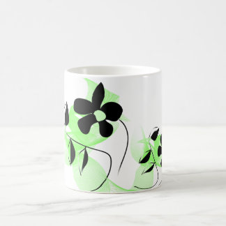 Grüne Blumengarten-Kaffeetasse Kaffeetasse