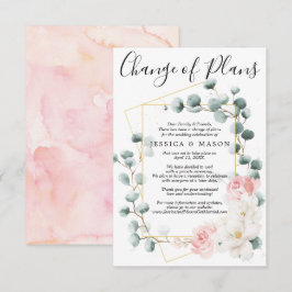 Grüne Blumenhochzeit verzögert Ankündigung