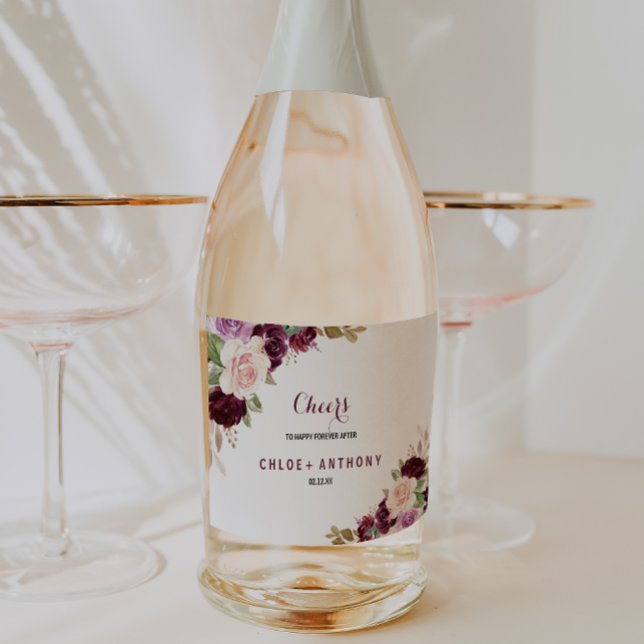 Grüne Blush Burgundy Bloral Wedding (Von Creator hochgeladen)