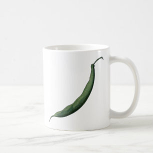Grüne Bohne Vintage Tasse