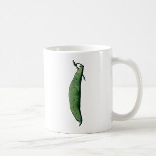 Grüne Bohne Vintage Tasse