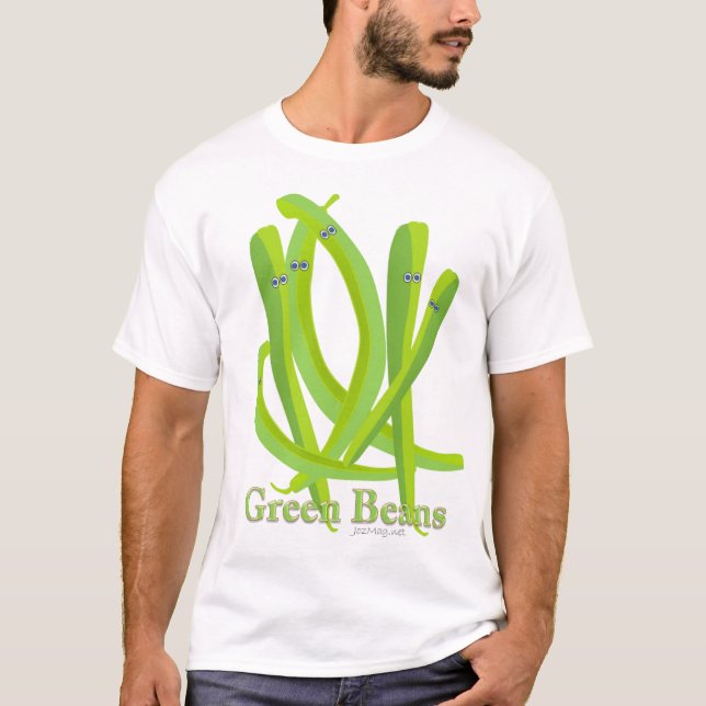 Grüne Bohnen T-Shirt (Vorderseite)