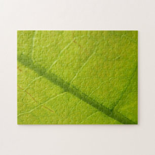 Grüne Botanische Naturfotografie Puzzle