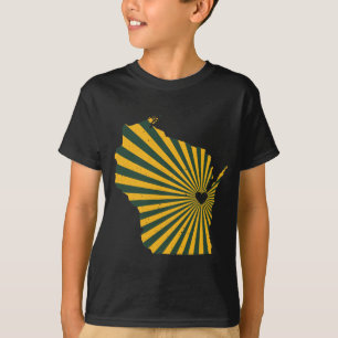 Grüne Bucht-Liebe T-Shirt