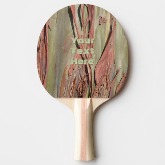Grüne Camo-Baumrinde 1 Ping-Pong-Schläger Tischtennis Schläger