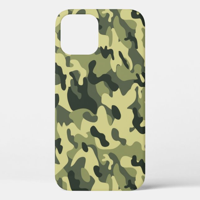 Grüne Camouflage Case-Mate iPhone Hülle (Rückseite)