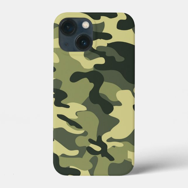 Grüne Camouflage Case-Mate iPhone Hülle (Rückseite)