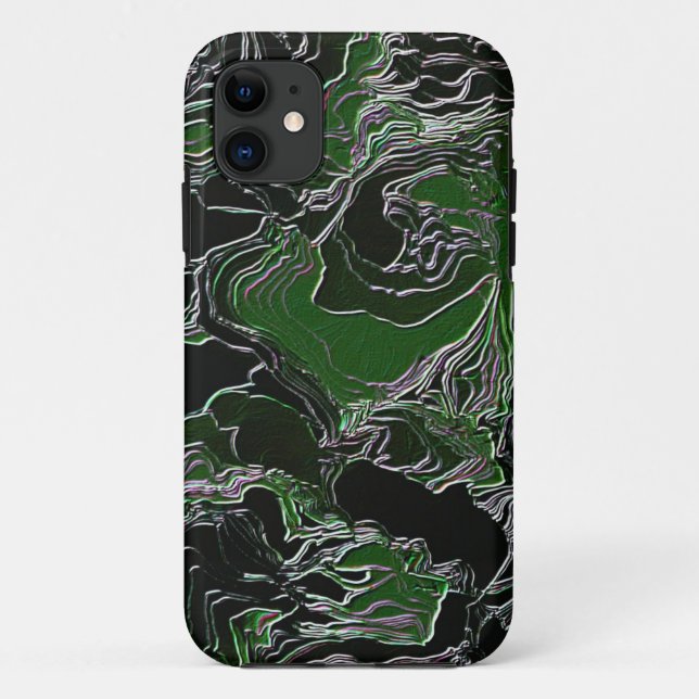 Grüne Camouflage Case-Mate iPhone Hülle (Rückseite)