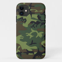 Grüne Camouflage iPhone 5S Muschel mit Ausweis, In