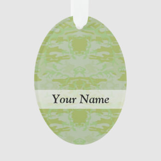 Grüne Camouflage Ornament