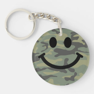 Grüne Camouflage Schlüsselanhänger