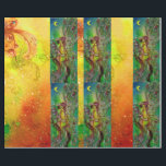 GRÜNE CHRISTMAS FAIRE,GOLD GLITZERN,FLORALLE WIRBE GESCHENKPAPIER<br><div class="desc">Whimsikale,  farbenfrohe Aquarellmalerei mit goldener und silberner Folie in gelben,  grünen,  roten Farben.</div>