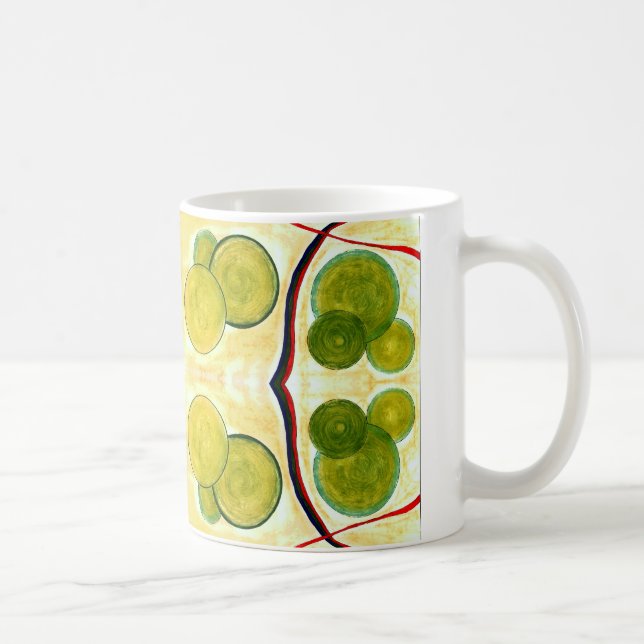 Grüne Creme Float Tasse (Rechts)