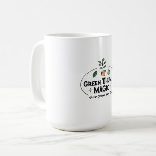Grüne Daumen Magie Urban Gardening Kaffeetasse