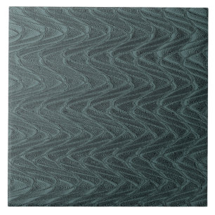 Grüne Decorative Wavy Keramik Tile Fliese