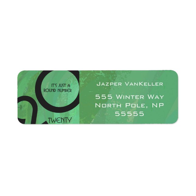 Grüne Dekade zum Geburtstag (Vorne)